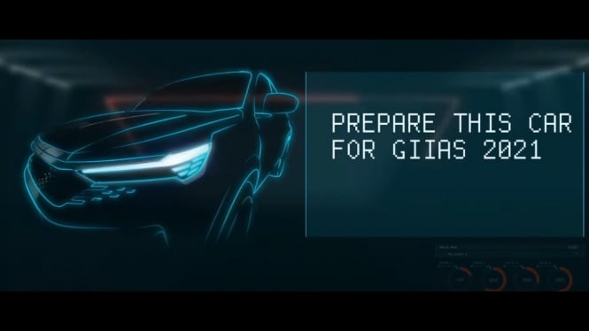 Bocoran mobil baru Honda di GIIAS 2021.