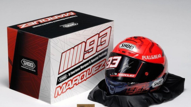 Helm Shoei replika Marc Marquez