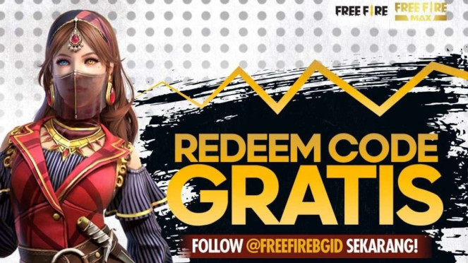 Kode redeem FF 1 November 2021