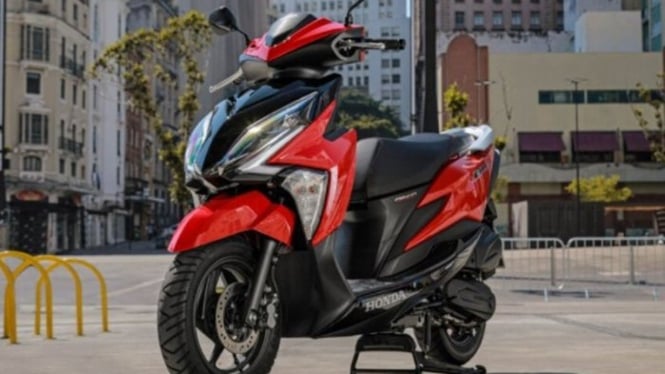 Honda Elite 125 di Brasil.