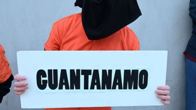 Tawanan Guantanamo. Getty Images via BBC Indonesia