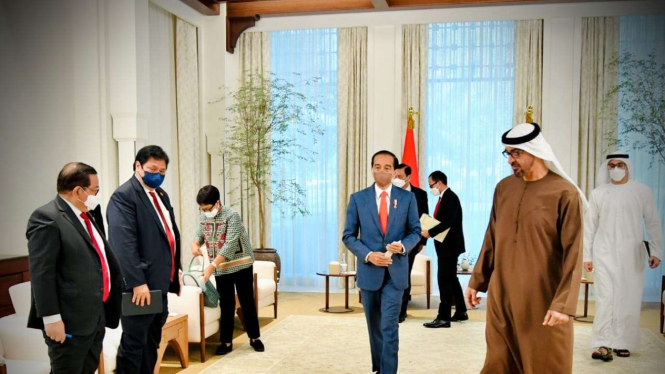 Presiden Joko Widodo mengundang Putra Mahkota Abu Dhabi, Sheikh Mohammed Bin Zayed Al Nahyan (MBZ) untuk hadir sebagai tamu pada Konferensi Tingkat Tinggi (KTT) G20 di Bali tahun 2022.