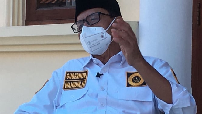 Gubernur Banten Wahidin Halim (WH).