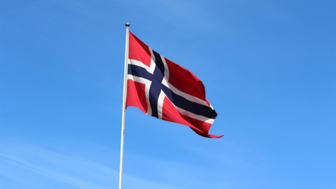 Bendera Norwegia.