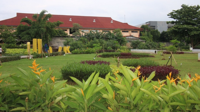 Salah satu taman kota yang dibangun Pemprov DKI Jakarta