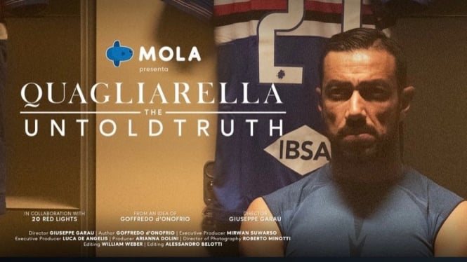 Film dokumenter berjudul “Quagliarella, The Untold Truth”