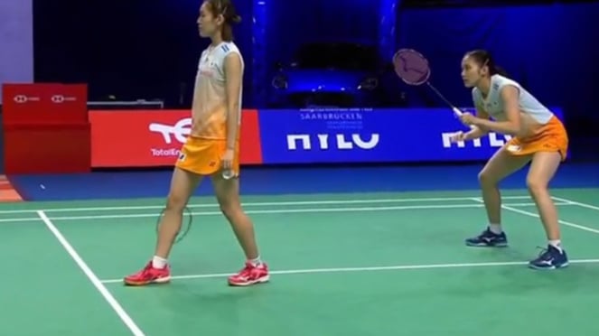 Ganda putri Jepang, Rin Iwanaga/Kie Nakanishi di Hylo Open 2021