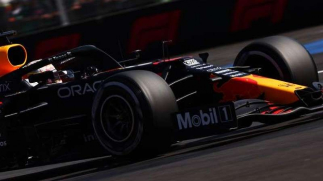 Pembalap Red Bull Racing, Max Verstappen.
