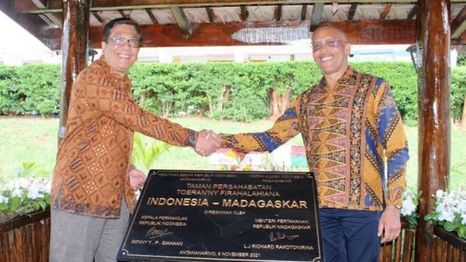 Kepala Perwakilan RI-Antananarivo Madagaskar Benny Yan Pieter Siahaan.