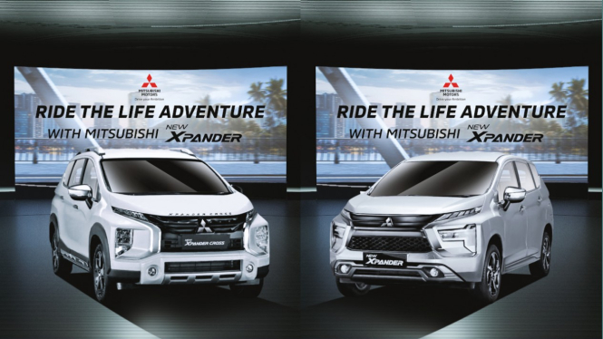 Mitsubishi New Xpander dan Xpander Cross.