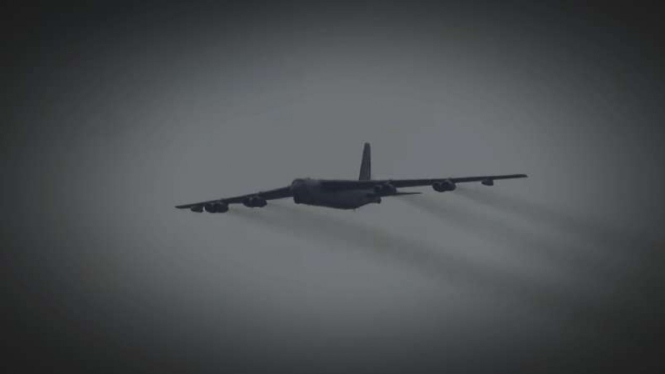 VIVA Militer: Pesawat pembom Amerika B-52.