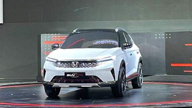 Mobil konsep Honda SUV RS dipajang di GIIAS 2021.
