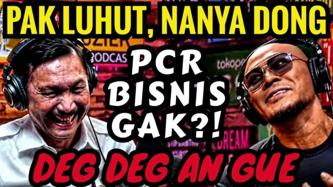 Menkomarves Luhut Binsar Panjaitan kembali hadir di podcast Deddy Corbizier