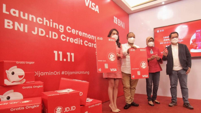 Launching Ceremony BNI JD.ID Credit Card.