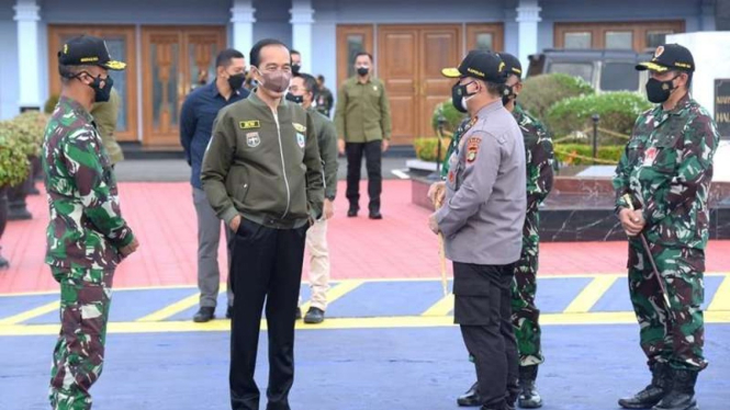 Presiden Jokowi bersiap menuju NTB meresmikan Sirkuit Mandalika
