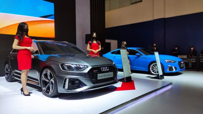 2 Mobil Baru Audi di GIIAS 2021.