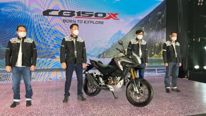 Peluncuran motor New Honda CB150X