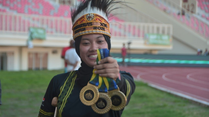 Atlet Peparnas Sumatera Utara, Nina Gusmita