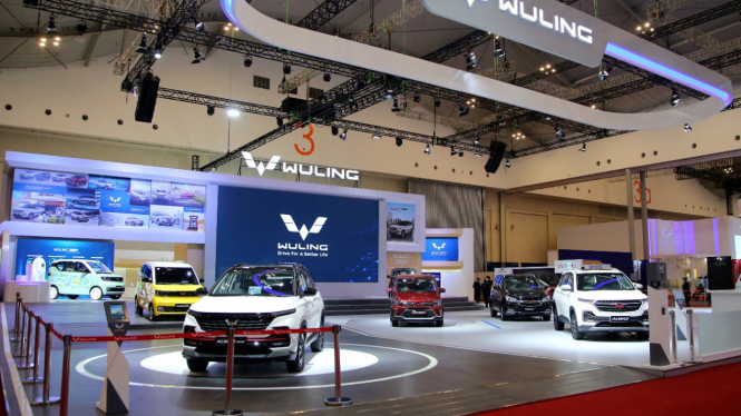 Booth Wuling di GIIAS 2021