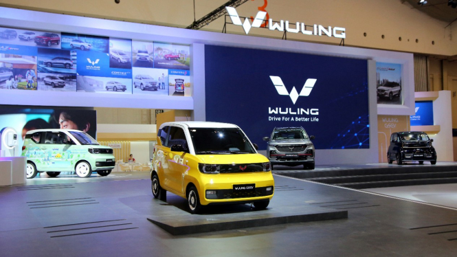 Booth Wuling di GIIAS 2021