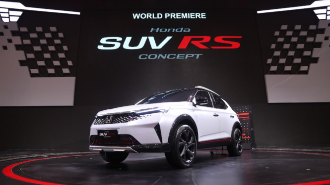 Mobil konsep Honda SUV RS dipamerkan di GIIAS 2021.