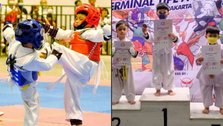 Jan Ethes, Raih Medali Emas Dalam Kejuaraan Taekwondo