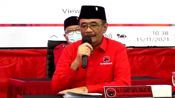 Ketua DPP PDI Perjuangan Bidang Kaderisasi Djarot Saiful Hidayat