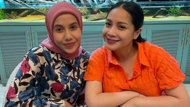 Nadya Arifta dan Nagita Slavina.