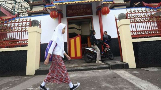 Warga RW 04, Kelurahan Jamika, Kota Bandung dikenal sebagai Kampung Toleransi