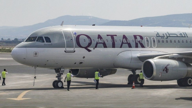 Qatar Airways. Getty Images via BBC Indonesia