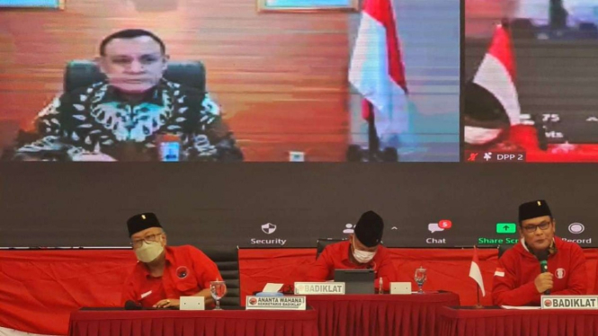 Ketua KPK FIrli Bahuri Jadi Pemateri, Dipandu Johan Budi Sapto Pribowo