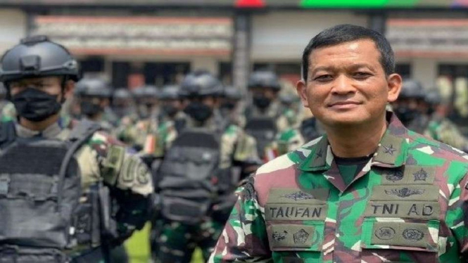 Komandan TNI Korem 173/PVB Brigjen TNI Taufan Gastoro