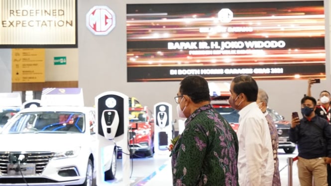 Presiden Jokowi Lirik Mobil Listrik MG Motor