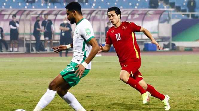 Pertandingan Timnas Vietnam melawan Arab Saudi