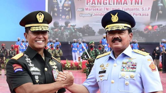VIVA Militer: Sertijab Panglima TNI dari Hadi Tjahjanto ke Jenderal Andika
