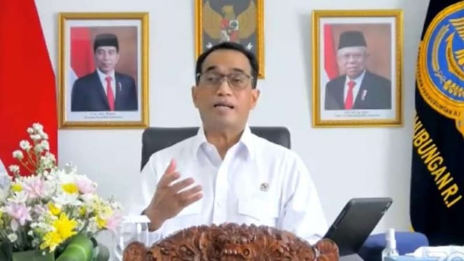 Menteri Perhubungan Budi Karya Sumadi.