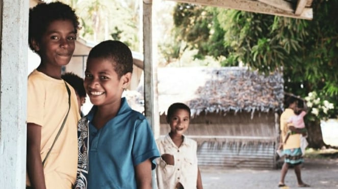 Anak-anak murid di Papua. Sumber: istockphoto.com