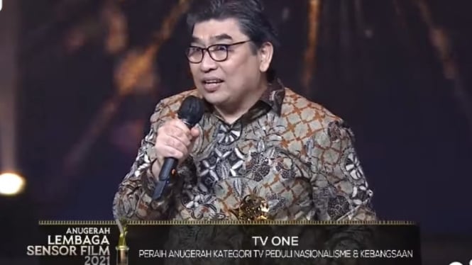 tvOne menerima Penghargaan TV Peduli Nasionalisme Kebangsaan