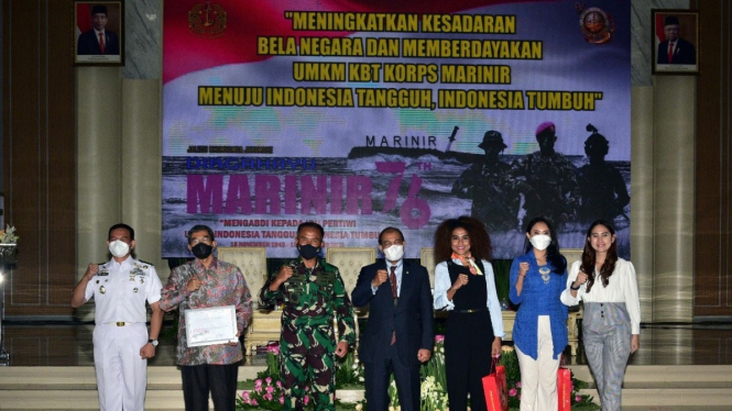 Komunikasi Sosial (Komsos) Keluarga Besar Tentara (KBT) Korps Marinir TNI AL