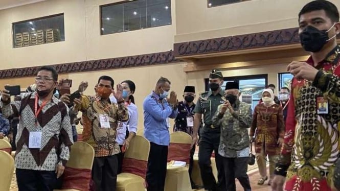 Wakil Presiden Ma’ruf Amin menghadiri Pekan Kerukunan Internasional.