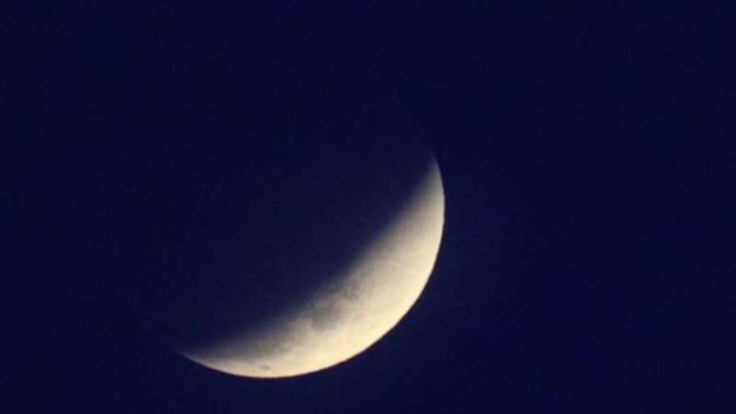 Pengamatan gerhana bulan sebagian dari Manado oleh BMKG