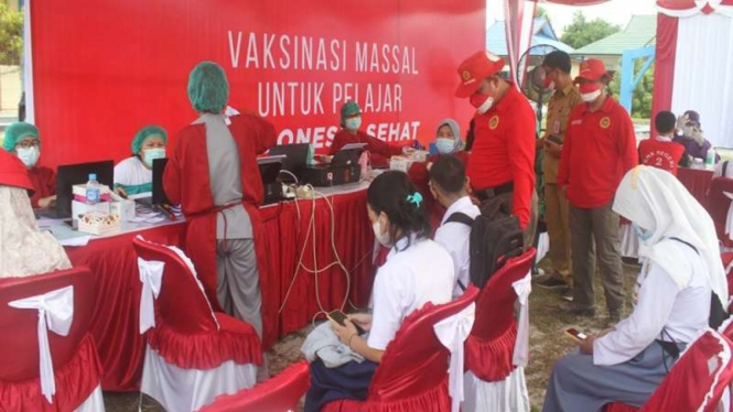 BIN daerah Kalimantan Tengah gelar vaksinasi massal