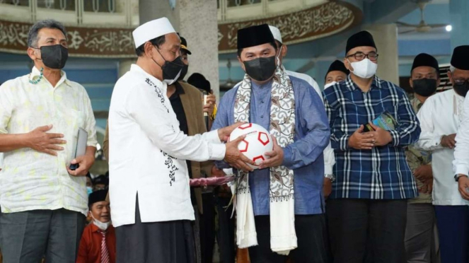 Erick Thohir Gandeng Pesantren Bangun Ekonomi Rakyat