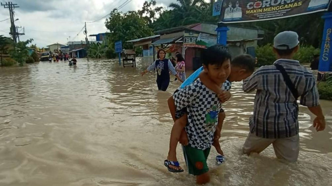 Banjir rendam Kota Tebing Tinggi. Banjir rendam Kota Tebing Tinggi.