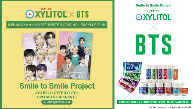 Lotte Xylitol X BTS