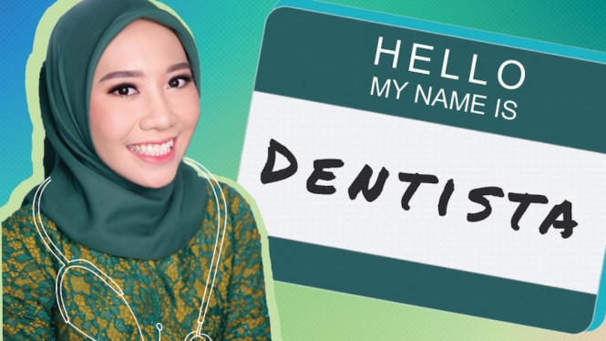 Dentista Admirasari sering ditanya apakah orangtuanya dokter gigi. (Natasya Salim, triple j Hack)