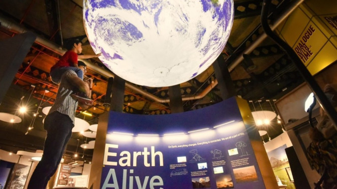 Pameran Earth Alive di Science Center Pameran Earth Alive di Science Center