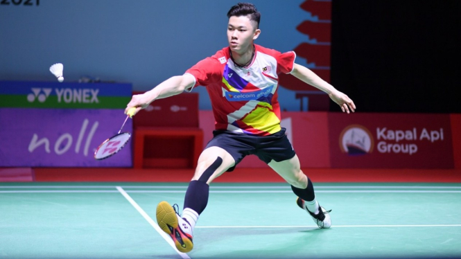 Tunggal putra Malaysia, Lee Zii Jia di Indonesia Open 2021
