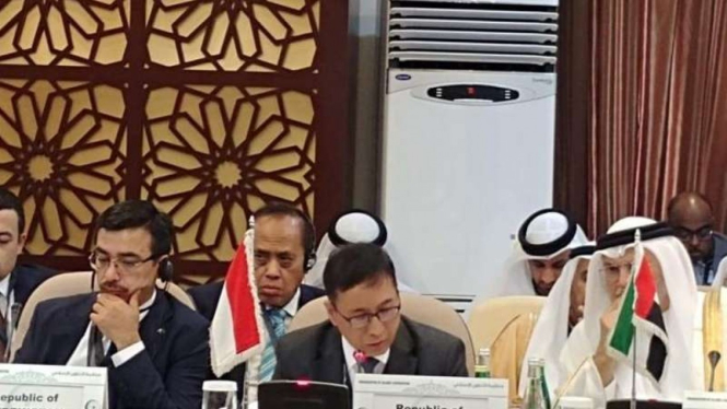 Sidang Luar Biasa Tingkat Menteri Organisasi Kerja Sama Islam (OKI) di Jeddah