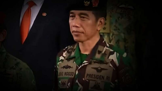 VIVA Militer: Presiden Joko Widodo.